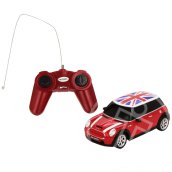 RC Mini Cooper piros távirányítós autó 1/18 - Mondo Motors