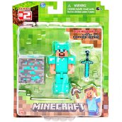 Minecraft: Steve figura gyémánt páncéllal