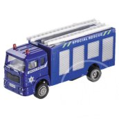 Security Truck: Speciális szállító rendőrautó modell 1/72 - Mondo Motors