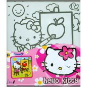 Hello Kitty: Festővászon kerettel