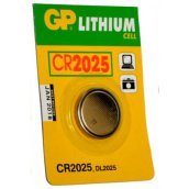 GP gombelem CR2025 lithium