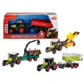 Farm Worker Traktor utánfutóval fénnyel és hanggal több változatban 35cm - Dickie Toys