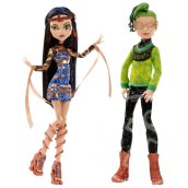 Monster High: Boo York Cleo és Deuce babák - 2 darabos készlet