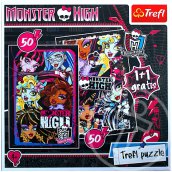 Monster High 50+50db-os puzzle - Trefl
