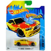 Hot Wheels City: színváltós 11 Dodge Charger RT kisautó 2