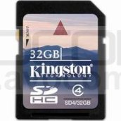 Kingston 32GB SDHC CL4
