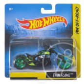 Hot Wheels Street Power: Twin Flame motorkerékpár - Mattel