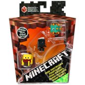Minecraft: Alvilágkő sorozat 3 darabos mini figura szett - kék, szürke, sárga