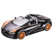 RC Bugatti Veyron Grand Sport Vitesse távirányítós autó 1/18 fekete - Mondo Motors