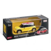 RC Mini Cooper sárga távirányítós autó 1/18 - Mondo Motors