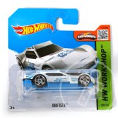 Hot Wheels: Driftsta kisautó 1/64 fehér - Mattel