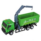 City Truck: Szelektív hulladékgyűjtő teherautó modell 1/64 - Mondo Motors