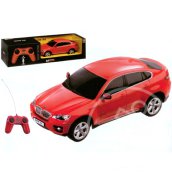 BMW X6 távirányítós autó 1/24 piros - Mondo