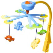 ABC zenélő bébi kiságyforgó - Simba Toys