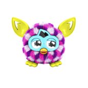 Furby Furblings mini interaktív plüssfigura - rózsaszín-lila-fehér
