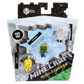 Minecraft: Stone Series: mini figura szett 4 - 3 darabos