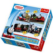 Thomas és barátai 4 az 1-ben puzzle - Trefl