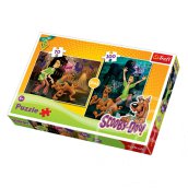 Scooby Doo 2 az 1-ben 70-100 db-os puzzle - Trefl
