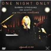 One Night Only - Barbra Streisand and Quartet at The Village Vanguard DVD+CD