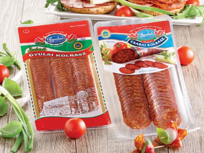 Gyulai vagy Csabai szeletelt kolbász