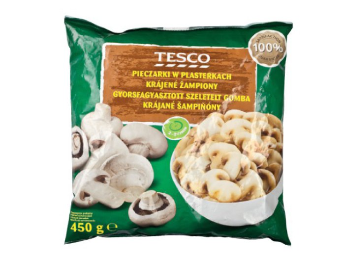 TESCO szeletelt gomba