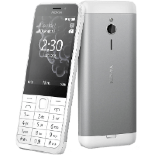 230 DS silver kártyafüggetlen mobiltelefon