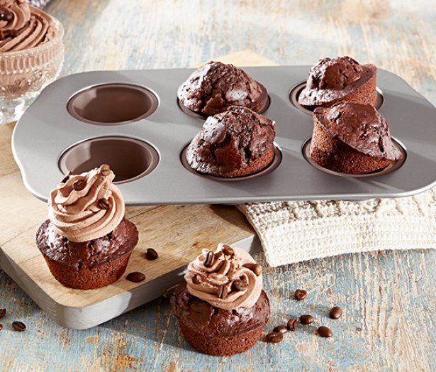 Muffin sütőforma, greblon