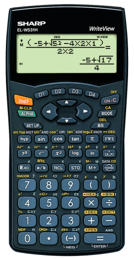Sharp ELW531B Tudományos számológép