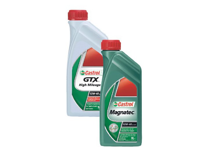 Castrol motorolaj (Magnatec 15W40, 4 l)