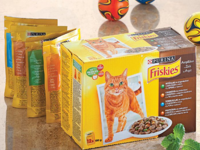Friskies alutasakos macskaeledel multipack