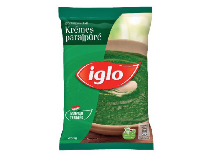 Iglo krémes paraj