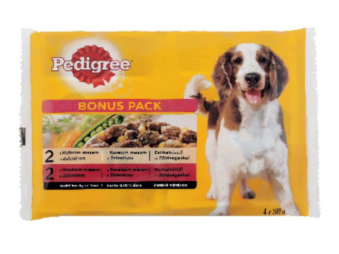 Pedigree alutasakos kutyaeledel multipack