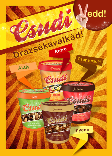 CSUDI prémium drazsémix 300g