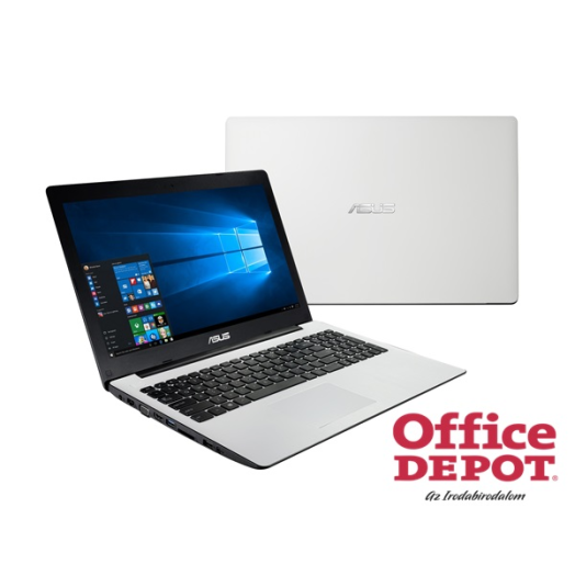 ASUS X553SA-XX207T 15,6"/Intel Pentium N3700/4GB/500GB/Win10/DVD író/fehér notebook