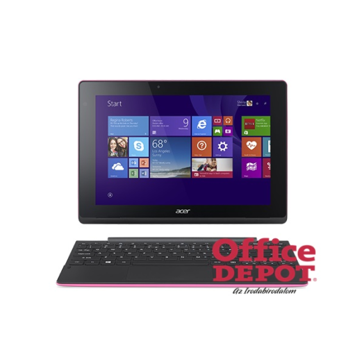 Acer Aspire Switch SW3-013 10" IPS/Intel Atom  Z3735F 1,33GHz/2GB/64GB eMMC/Win10 Home/pink 2in1 tablet