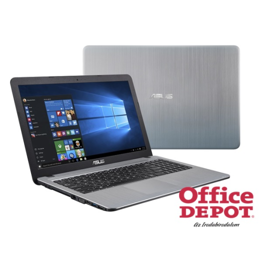ASUS X540LA-XX053T 15,6"/Intel Core i3-4005U/4GB/1TB/Win10/DVD író/ezüst notebook