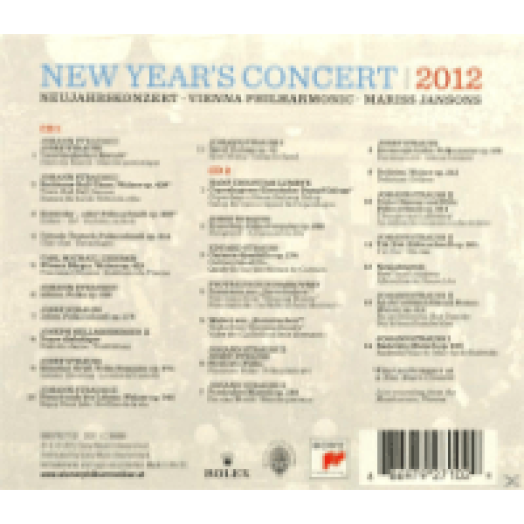 New Year's Concert 2012 CD