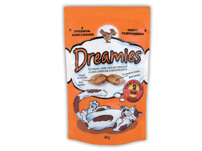 Dreamies jutalomfalat macskáknak
