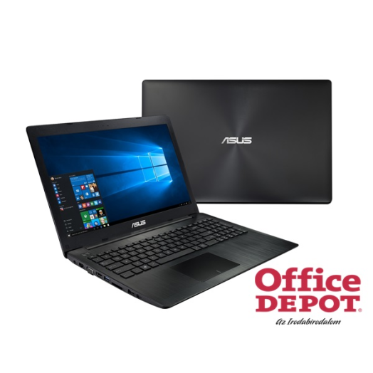 ASUS X553SA-XX205T 15,6"/Intel Pentium N3700/4GB/500GB/Win10/DVD író/fekete notebook