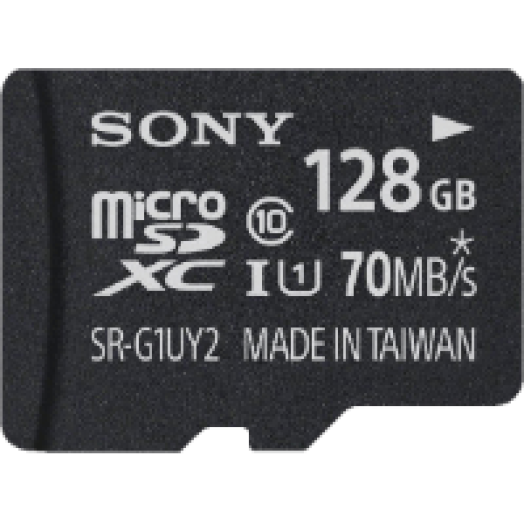 MicroSDXC 128 GB Class 10 memóriakártya