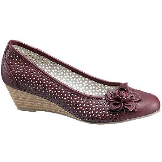 Lézervágott éktalpú balerina
