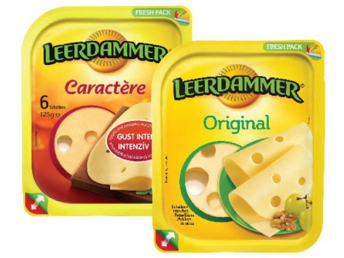 Leerdammer szeletelt sajt