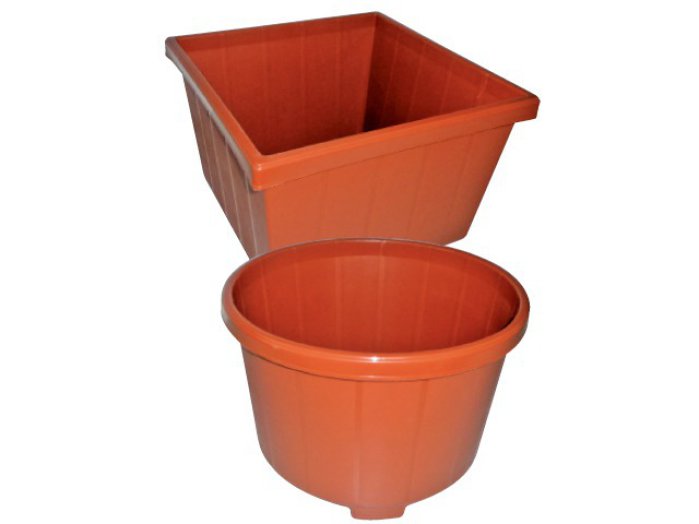 Polka virágláda (szögletes, 50 x 30 cm)