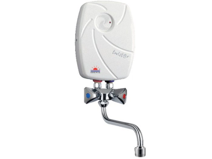 Twister átfolyós vízmelegítő csapteleppel (5,5 kW-os)