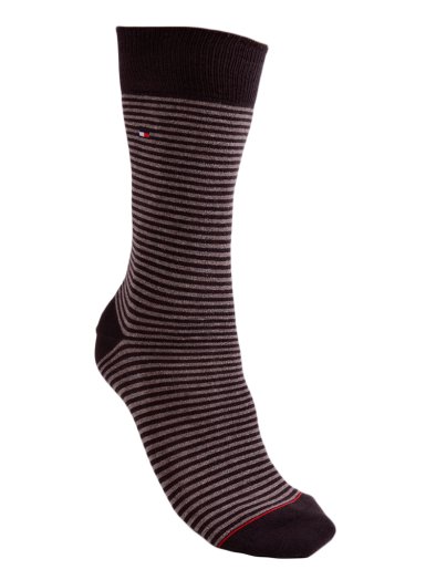 TH MEN SMALL STRIPE SOCK 2P