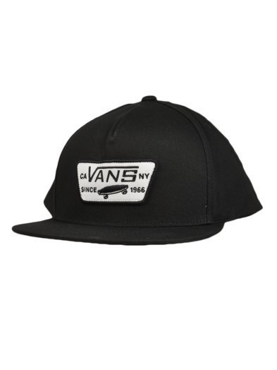 M FULL PATCH SNAPBAC True Black