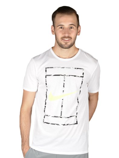COURT LOGO SS CREW TEE