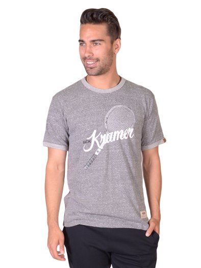 M CEWNECK RINGER TEE CHAHE