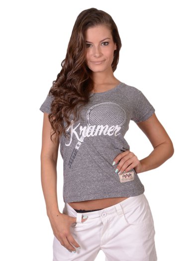 W SS TEE SCOOP CHAHE/SILK