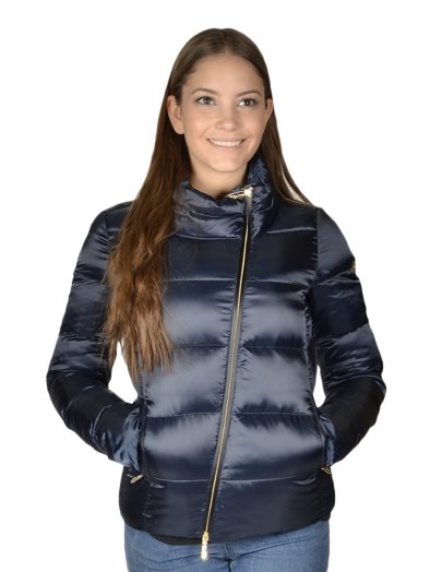 WOMAN WOVEN DOWN JACKET